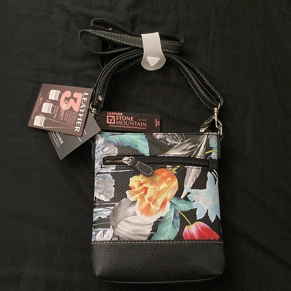 Leather Stone Mountain Handbag